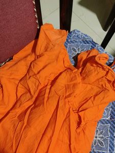 Floral Embroidered Kurti With Salwar