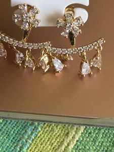 Sparkling Drop Earrings