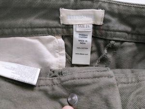💿⛓️y2k Cybercore Olive Cargo Skirt