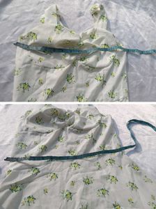 Brand New (Urbanic) Yellow A-line Floral Dress