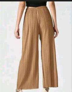Pleated Palazzo Pants