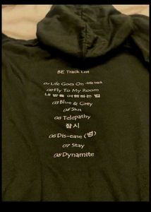 &#34;BE&#34; Graphic Olive Green Hoodie