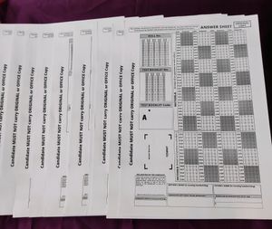 Neet Ug Omr Sheet