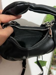 Black Bow Crossbody Bag