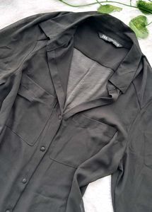 Zara Sheer Shirt