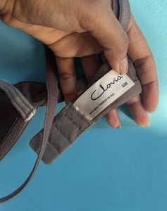 Brown Padded Underwire Bra