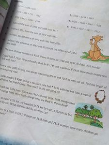 Class 3 , S.Chand Maths Book
