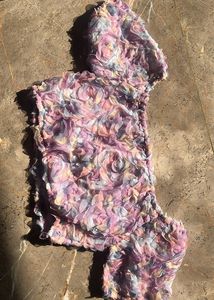 Floral Mesh Top