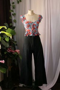 Zara Floral Print Top
