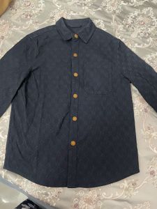 Stylish black Patterned Shirt