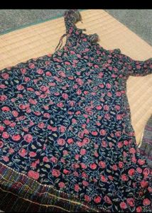 Floral Kurta and duppta