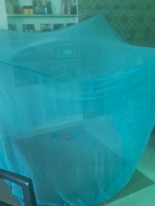 Blue Mosquito Net