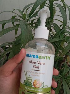 Mamaearth Alovera Gel For Skin And Hair