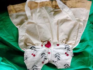 Cute Floral &amp; Cream Dress