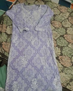 Elegant Embroidered Kurta
