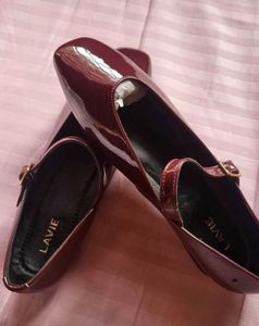Burgundy Women Ballerina