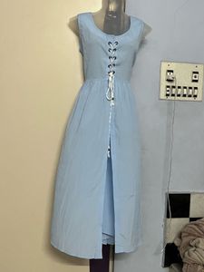 Pintrest Blue One Pieces Dress