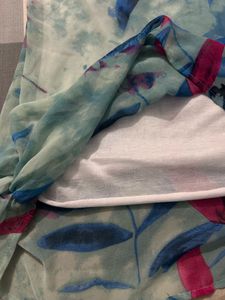 Leaf Printed Long Top
