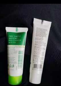 Simple Moisturizer And Plan Face Wash