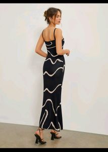 Newme Viral Black Bodycon Dresssss