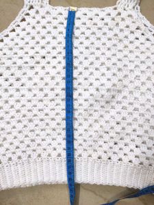 Crochet Knit Crop Top