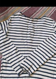 Striped Long Sleeve Top