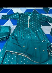 Elegant Green Kurta Set