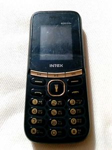 Intex ECO 215+ Basic Phone No Battery