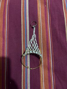 Sparkle Hand Chain Bracelet Ring(Hath Phool)