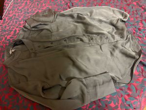 H&amp;M Satin Shirt Longline
