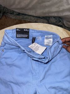 Light Blue Wide Leg Jeans