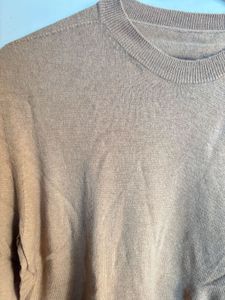 Classic Brown Knit Sweater