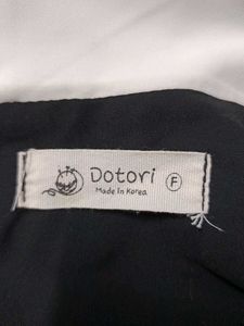 Korean Black Solid Top