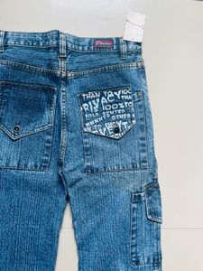 Poison Men Denim Blue  Bootcut Jeans