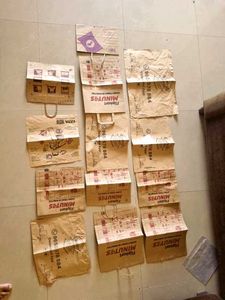 13 Paper Bags - Different Sizes