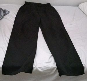 Black High Waist Trousers