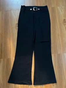 Belted Formal Flare Pants ( No Defects )