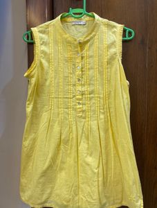 Yellow Tunic Top