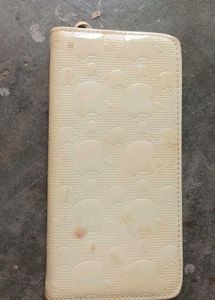 Beautiful Cream Color Clutch