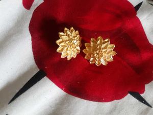 Earrings Like Gold Plated