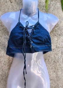 3.16.2 DENIM CUTE SHEIN TOP