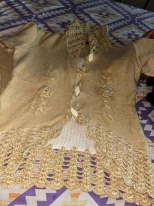 Embroidered Knit Cardigan Combo Of 3