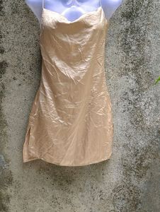 Satin Mini Dress