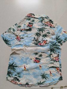Beach shirt linen from marks and Spencer for boys
