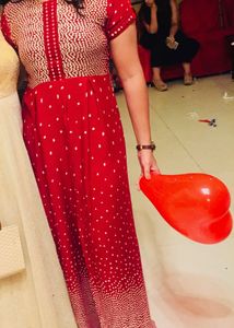 Floor Lenght Kurti With Front Slit