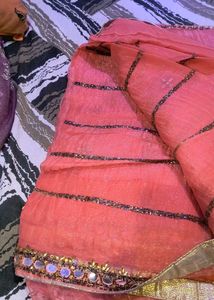 Elegant Pink Saree