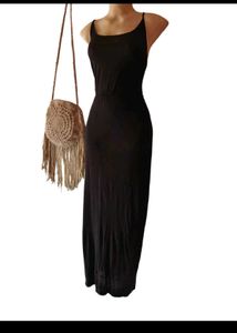 ✨ Chic H&amp;M Black Maxi Dress ✨