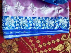 NEW CHIFFON SAREE WITHOUT WEAR ONCE