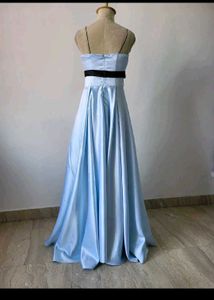 Elegant Blue Evening Gown