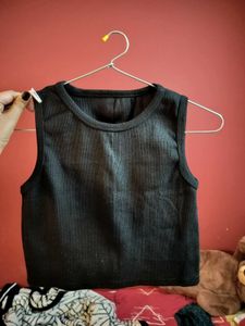Black Ribbed Tank Top (Wardrobe Must Haves)